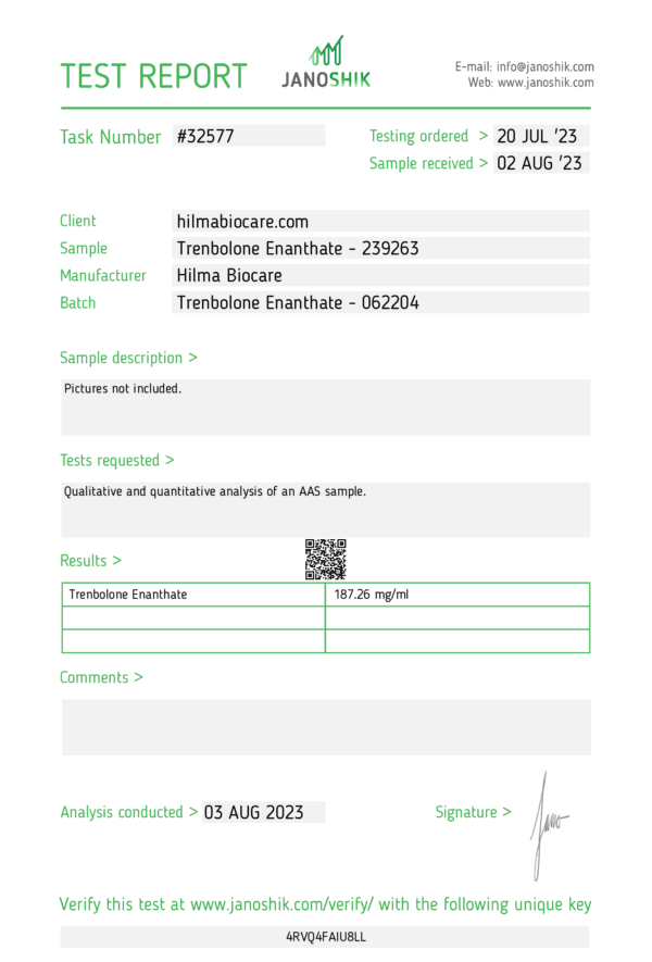 Test Report #32577