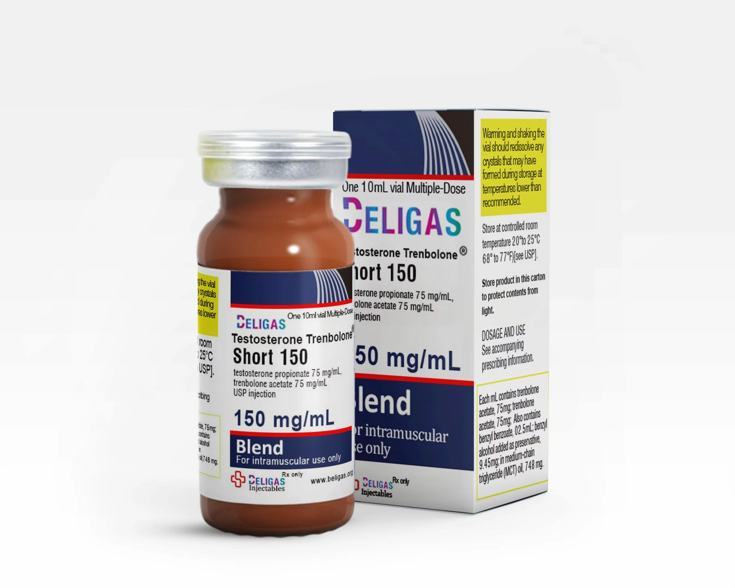 Beligas Testosterone Trenbolone Short 150