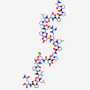 a structure of a molecule