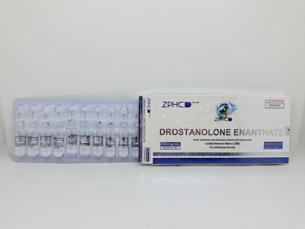 Drostanolone-Enanthate-200mg-1ml-ZPHC-5 ZPHC Drostanolone Enanthate 200 1ml ampoules
