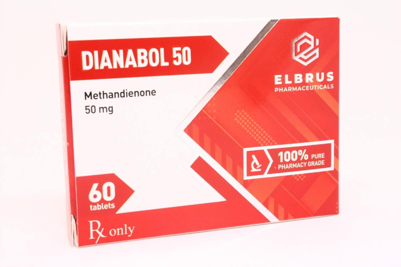 Elbrus Pharmaceuticals Dianabol 50 (methandienón)