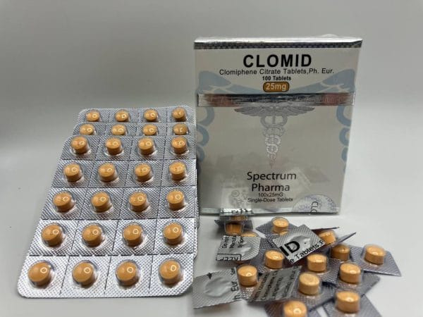 Clomid-25mg-SpectrumPharma-1 Spectrum Pharma Clomid 25