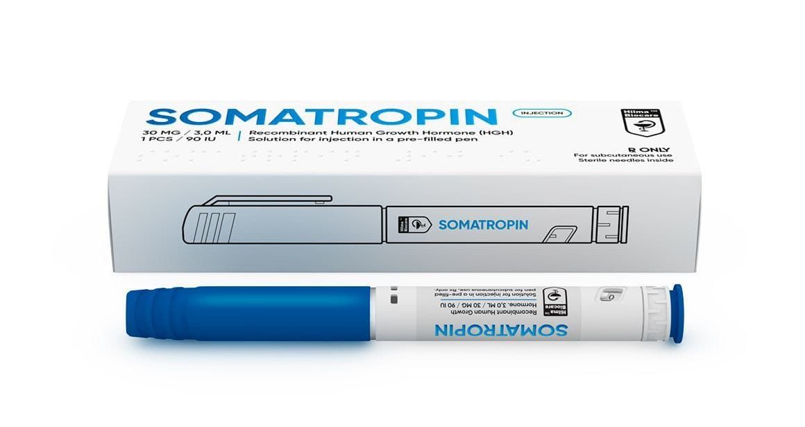 Hilma biocare somatropin hgh pen 36IU / 90iU